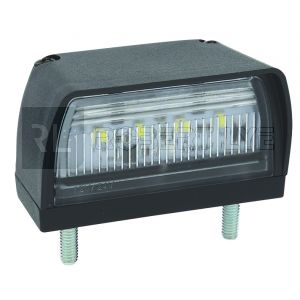 Eclairage plaque 4 Leds 12/24V  68 x 35 x 37mm