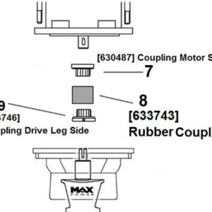 Coupling Alu PG66 D20 MAX POWER