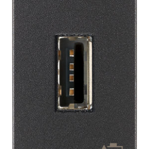 Unité d'alimentation Vimar Arke USB 5V 1,5A 1 module gris foncé 19292
