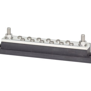 Barrette BUSBAR VICTRON 250A 2P avec 6 plots + couvercle