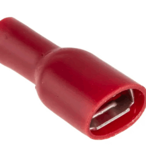Sachet 10 cosses clips femelle 4.7mm rouge (1.5 à 2.5mm2)