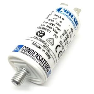 Condensateur permanent COMAR 6MF 450v à cosses