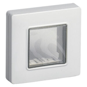 Cache PLANA IP55 2M + vis Gris RAL 7035   14932