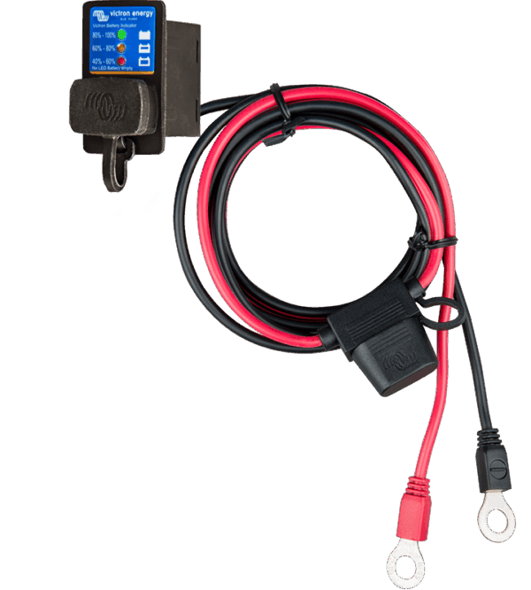 Battery Indicator Panel (M8 eyelet connector / 30A ATO fuse)