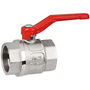 Vanne 1/4 de tour 2 voies femelle / femelle 2 en inox