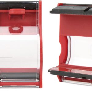 Capot protection barrette de connexion VTE 250A 4plots 8mm rouge