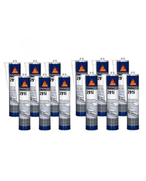 Sikaflex 591i, Colle-mastic multi-usage spécial marine, 300ml, Noir