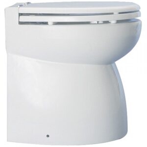 WC electrique 12V carené avec cuvette en porcelaine