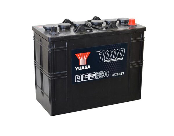 Batterie YUASA YBX1657 SHD 12V 145Ah 850A +D 345 X 175 X 275