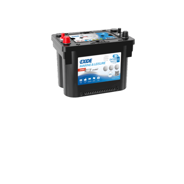 Batterie EXIDE EM1000 AGM Start 12V 50Ah 800A +G 260 X 173 X 205