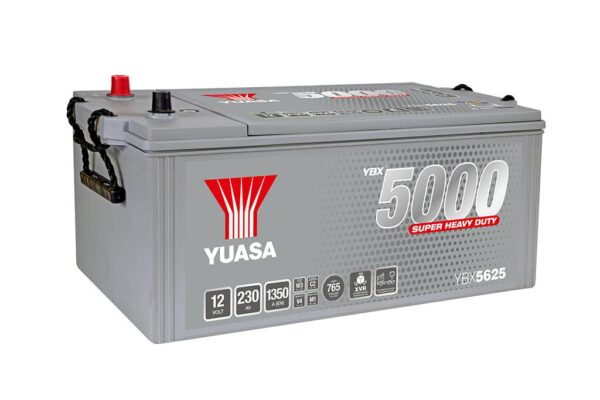 Batterie YUASA YBX5625 DUAL 12V 230Ah 1350A +G M16 516 X 274 X 236