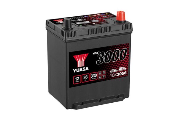 Batterie YUASA YBX3056  12V 36Ah 330A +D TALON B19 187 X 135 X 227