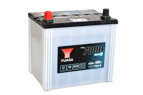 Batterie YUASA EFB YBX7014 StartStop 12V 64Ah 620A +G 232X 232 X173