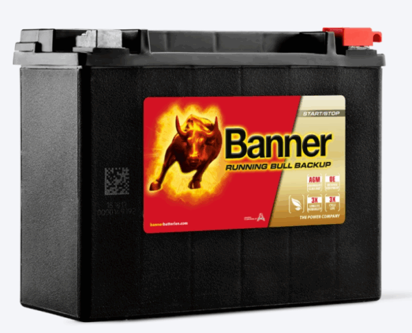 Batterie BANNER ETX18L AGM 12V 20Ah 300A +D 206 X 91 X 163