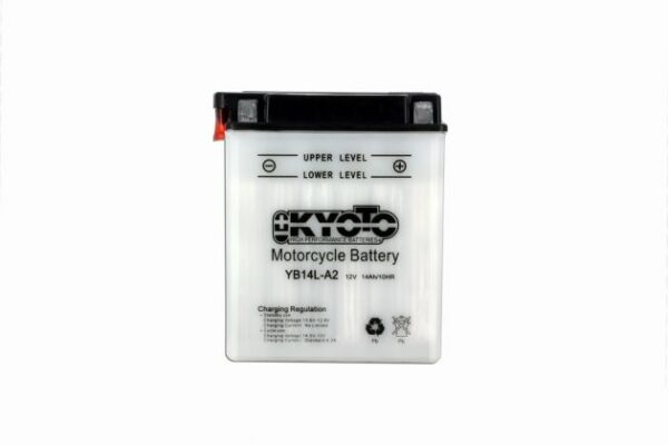 Batterie KYOTO GB14L-A2 AGM SLA 12V 14Ah 210A +D 135 X 91 X 167 PRETE