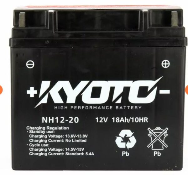 Batterie KYOTO NH12-20 AGM 12V 19Ah 250A +D 176 X 75 X 167 PACK