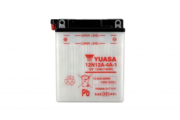 Batterie KYOTO 12N12A-4A-1 12V 12Ah 113A +G  DG 134 X 80 X 160 SECHE