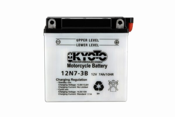 Batterie KYOTO 12N7A-3A 12V 7Ah 70A +D DD 151X 61 X 131 PACK