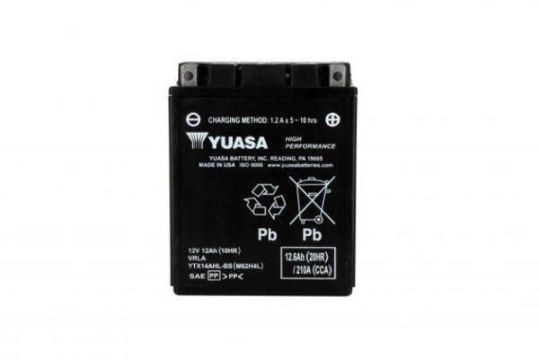 Batterie KYOTO YTX14AHL-BS AGM 12V 12Ah 210A +D 134 X 89 X 166 PACK