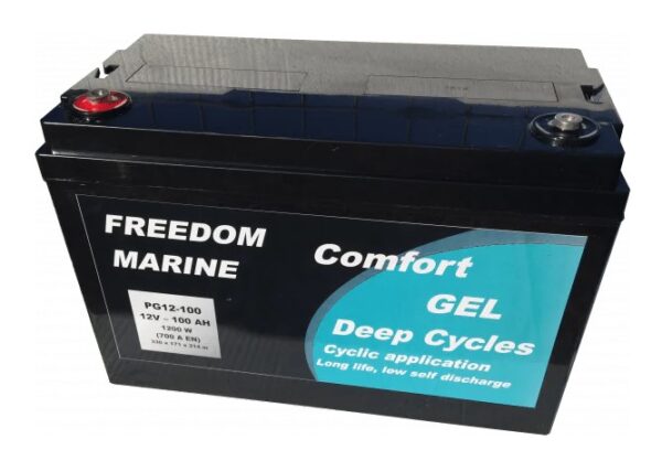 Batterie FREEDOM PG100-12 GEL DeepCycle  12V 100Ah 330 X 175 X 220