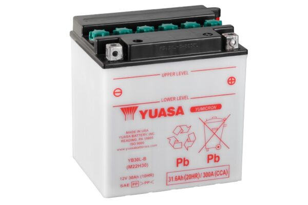 Batterie KYOTO YB30L-B 12V 29Ah 300A +D DD  168 X 132 X 176 PACK