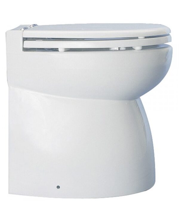 WC electrique 12V carené avec cuvette en porcelaine