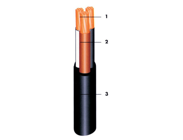 Câble marin MPRX 4x1,5mm2 noir