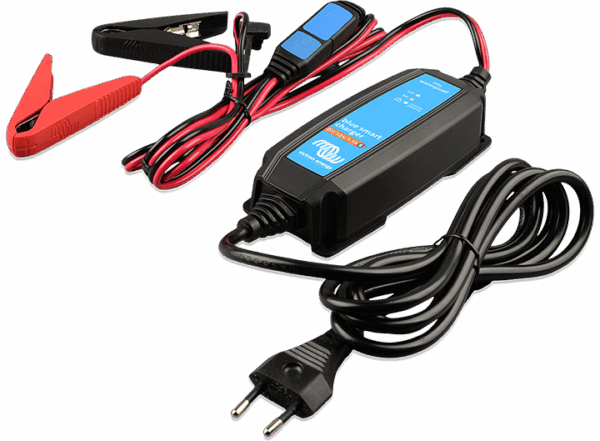 Chargeur BLUE POWER IP65 VICTRON 12v 15A 1 sortie +connecteur