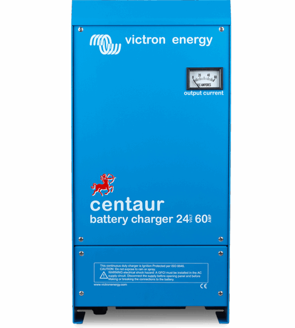 Chargeur CENTAUR VICTRON 24v 60A (3) 90-265v 45/65Hz