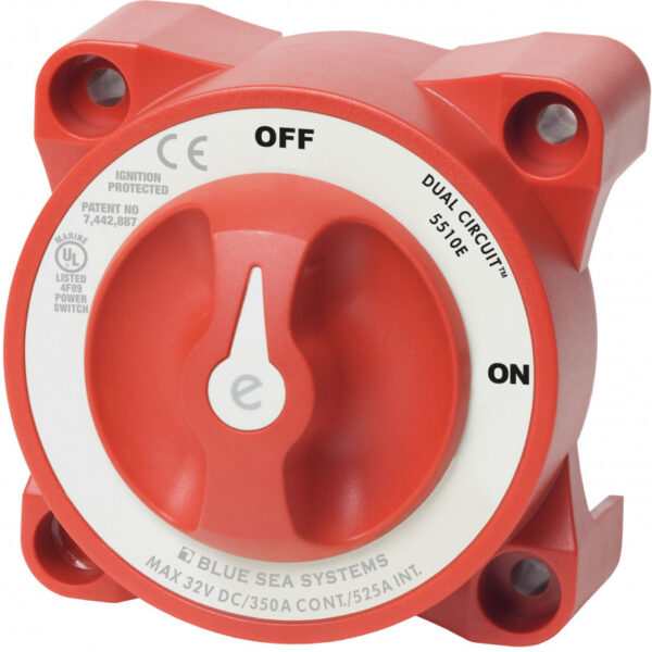 Coupe batterie BLUE SEA On/Off  350A bipolaire
