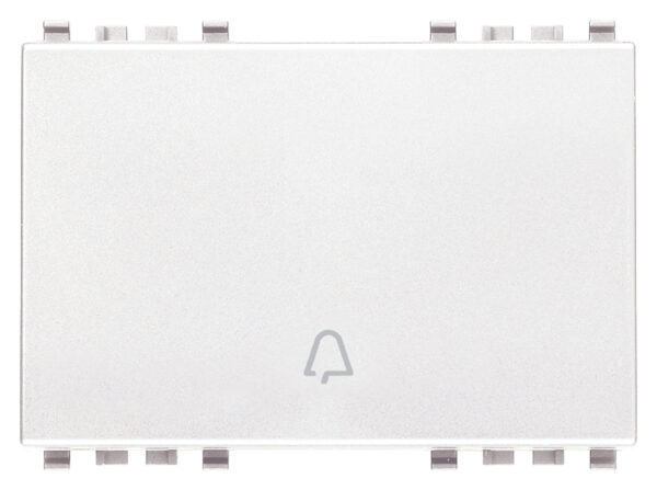 Bascule VIMAR plana avec symbole sonnerie blanc