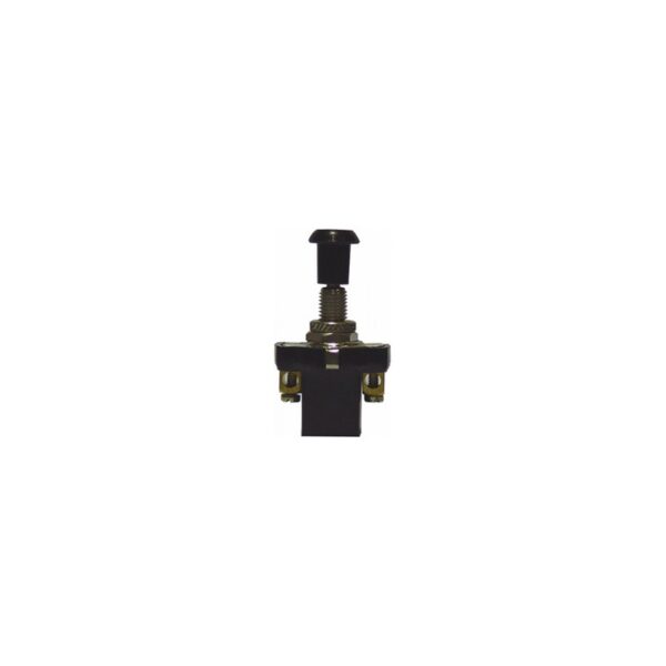 Interrupteur à tirette 12/24v 25A plastique noire D8mm