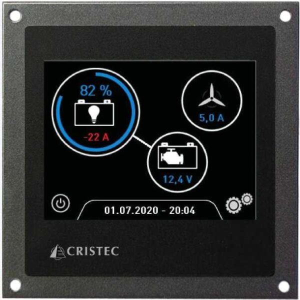 Contrôleur à distance MDP LED 12/24v 300A 4 batteries