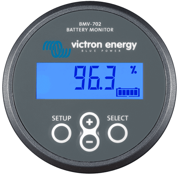 Contrôleur de batterie VICTRON BMV 702  9/95v 500A 2 batteries