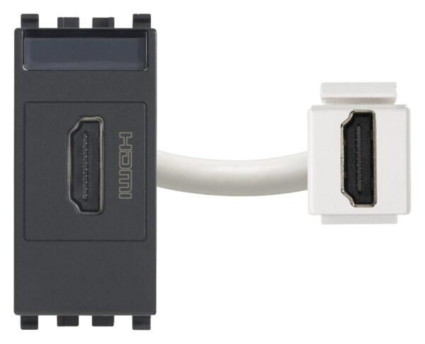 Prise VIMAR HDMI gris