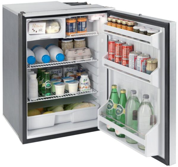 Réfrigérateur INDEL 12/24v Élégance armoire 130L inox