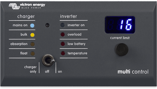 Tableau de contrôle digital MULTI VICTRON 200/200A