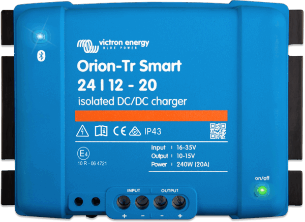 Chargeur ORION DC-DC  VICTRON Tr Smart 12/12-30A (360w) isolé