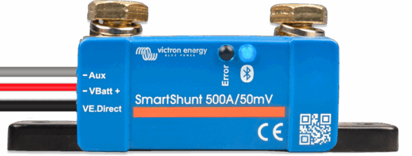 Smart Shunt VICTRON 500A/50mV VE.Direct contrôleur de bat.bluetooth