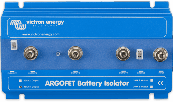 Répartiteur de charge électro ARGOFET VICTRON 100A (1E/3S) 12/24v