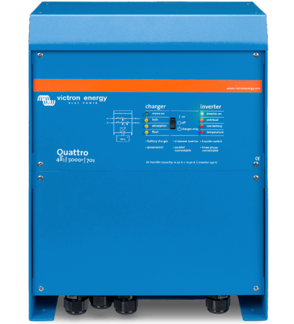 Convertisseur/chargeur QUATTRO 48/10000/140-100/100 230V VE.Bus
