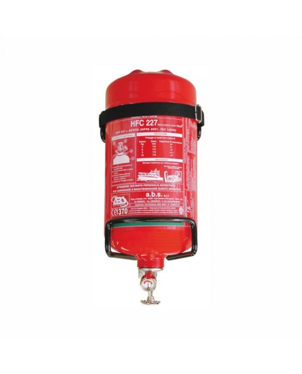Extincteur ABS FM200 6kg AUTOMATIQUE Ø160x465