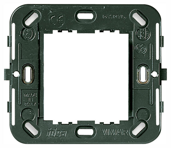 Support VIMAR classica 1 module  gris 17087