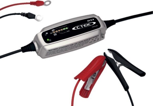 Chargeur CTEK 12v 0,8A pour batterie moto IP44 /XS0.8