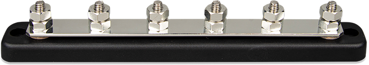 Barrette Busbar VICTRON 250A 4 plots + couvercle