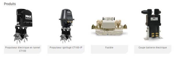 Propulseur MAX POWER 12v 7,1kw/9,5cv 2 hélices CT100