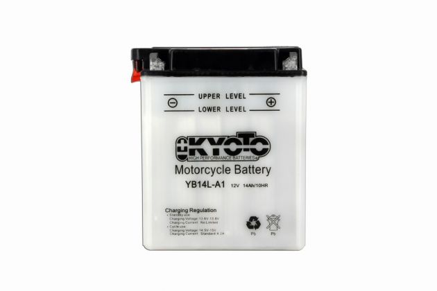 Batterie KYOTO YB14L-A2 12V 14Ah 190A +D DG 135 X 91 X 167 PACK