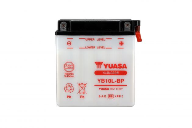 Batterie YUASA YB10L-BP 12V 11Ah 160A +D  135 X 90 X 145 SECHE