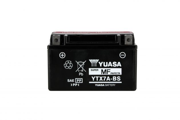 Batterie YUASA YTX7A-BS AGM 12V 6Ah 85A +G SLA 150 X 87 X 94 PACK