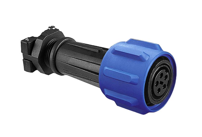 Connecteur femelle BUCCANEER 125v 5A 6 pôles IP68